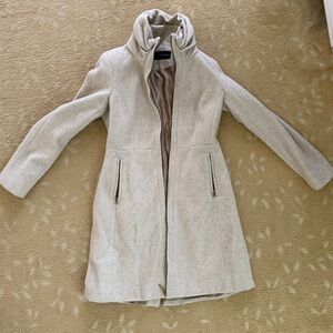 Zara Cream Trench Coat Timeless Style